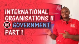 International Organisations II (PART 1)