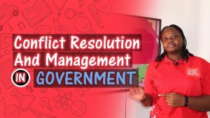 Conflict Resolution and Management