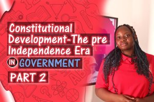 Constitutional Development (The Pre Independence Era) - PART 2