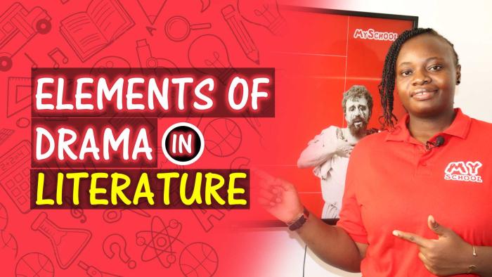 Elements of Drama (Plot, Setting, Action, Dialogue, etc)