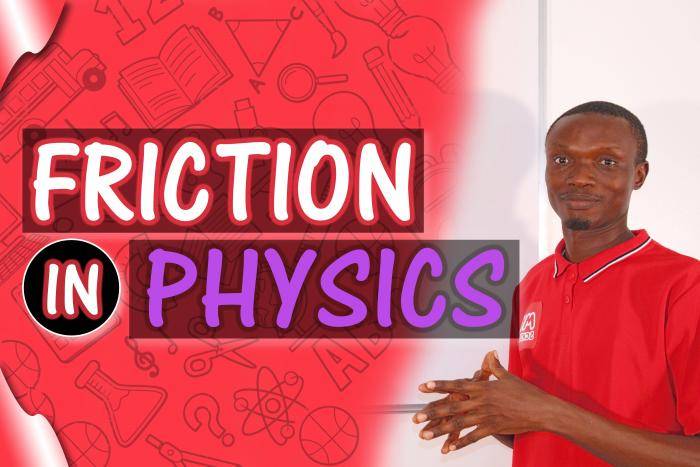 FRICTION - Definition/Types/Advantages & Disadvantages/Laws/Methods